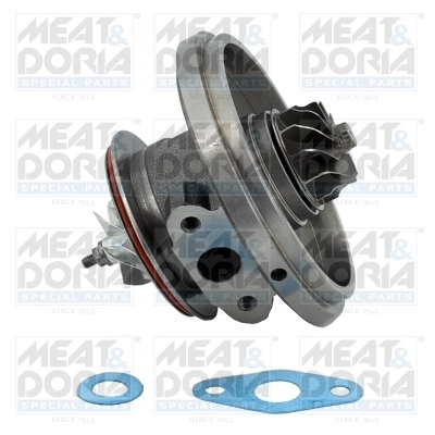 Core assembly, turbocharger